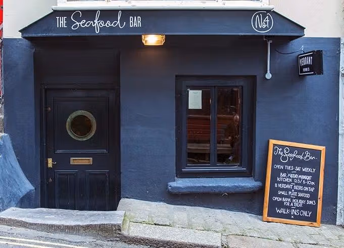 THE SEAFOOD BAR, QUAY ST, FALMOUTH