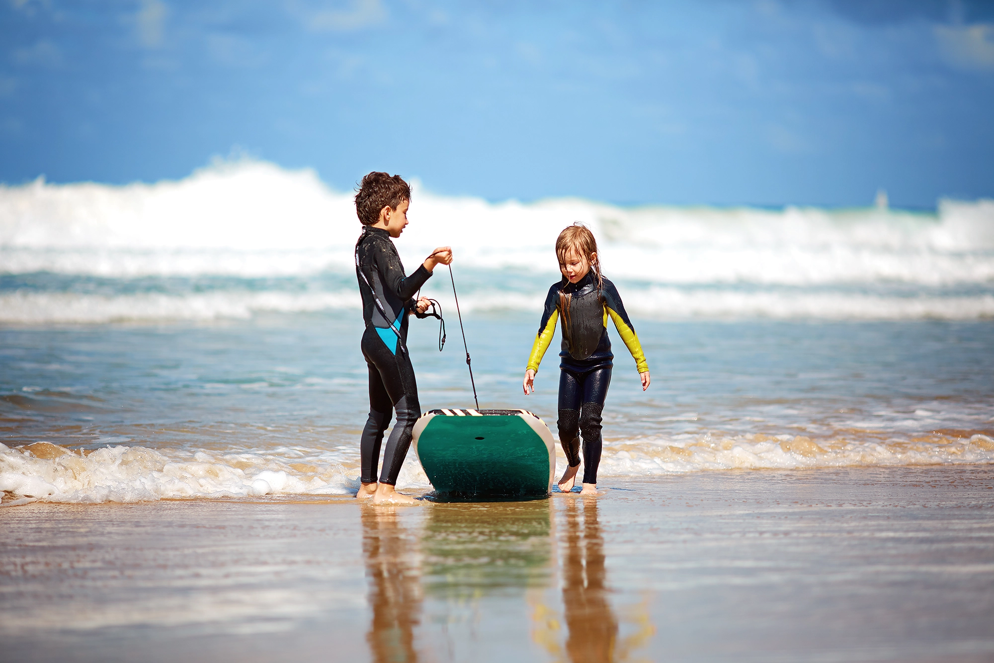 Family-friendly beaches in St Ives Bay